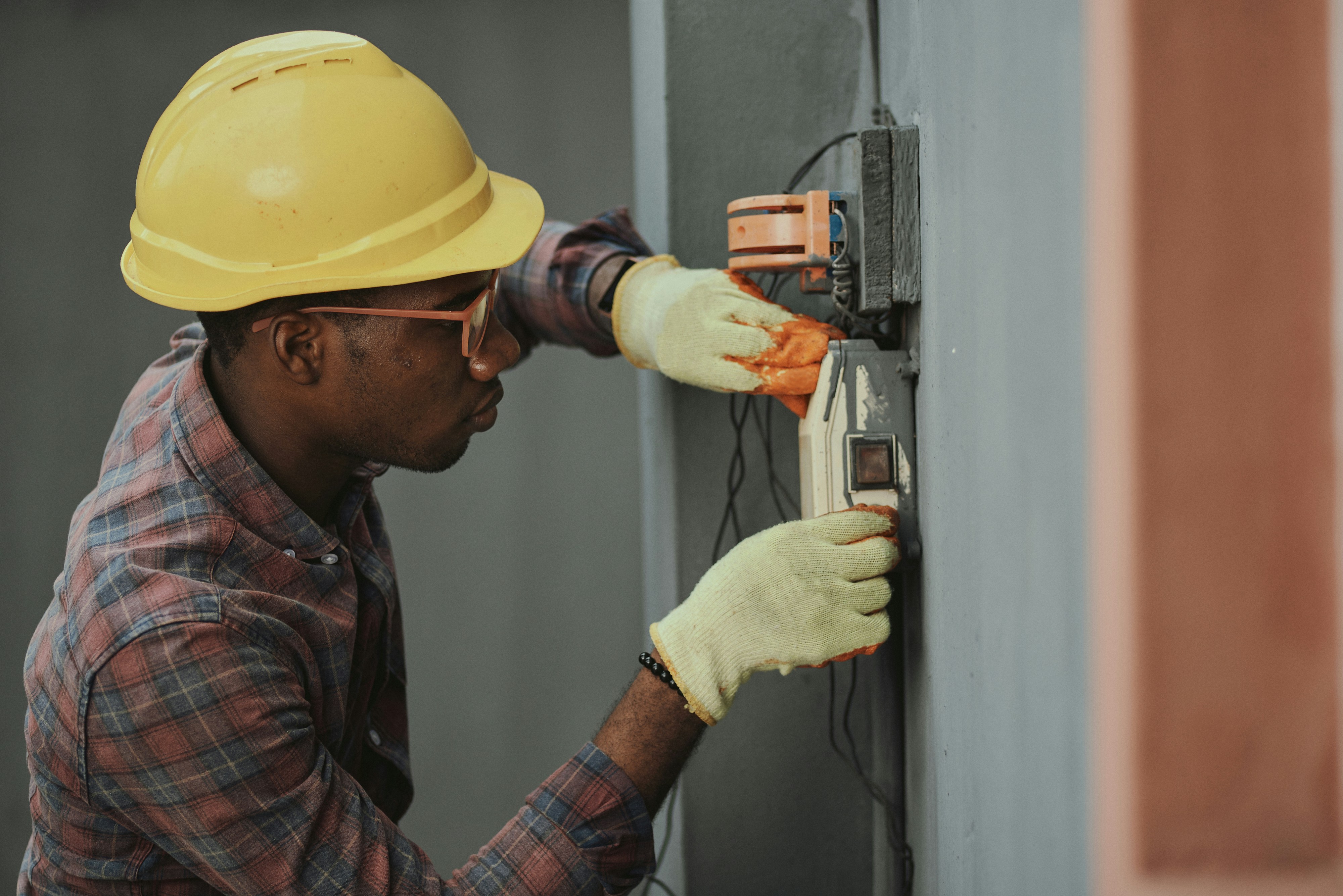 Grove Spark Electrical Services outdoor work